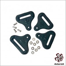 Asterisk CC1 Buckle System 4 Pcs. Kit