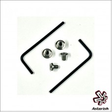Asterisk CC1 Emergency Hinge Screws Kit
