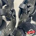 Asterisk Carbon Cell 1 Kneebraces Large - Ricondizionate