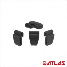 Atlas X Strap Clip Set Black