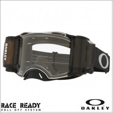 Oakley Airbrake MX Race Ready Tuff Blocks Black Gunmetal 