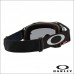 Oakley Airbrake MX Tuff Blocks Black Gunmetal - Dark Grey