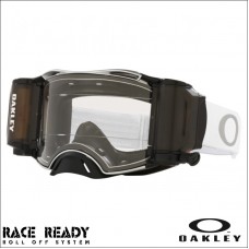 Oakley Airbrake MX Race Ready Tuff Blocks White 