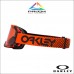 Oakley Airbrake MX Moto Orange B1B - Prizm Bronze Iridium