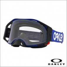 Oakley Airbrake MX Moto Blue B1B - Clear