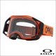 Oakley Airbrake MX Moto Orange B1B - Clear