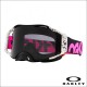 Oakley Airbrake MX Black Splatter - Lens Dark Grey