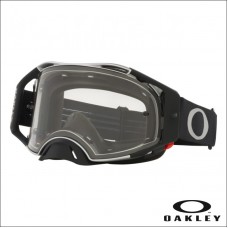 Oakley Airbrake MX Tuff Blocks Black Gunmetal - Clear