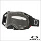 Oakley Airbrake MX Tuff Blocks Black Gunmetal - Clear *