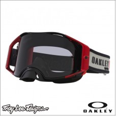 Oakley Airbrake MX TLD Grey Blocks - Light Grey