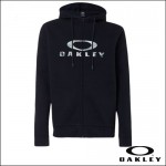 Oakley Hoodie Bark FZ 2.0 Black/Camo Grey - Small