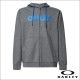 Oakley Hoodie Teddy Full Zip Grey - Medium
