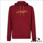 Oakley Hoodie Post Po Iron Red - S