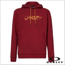 Oakley Hoodie Post Po Iron Red - S