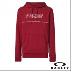 Oakley Hoodie Club House Po Iron Red - M