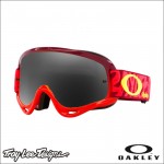 Oakley O Frame MX TLD Painted Red -  Dark Grey
