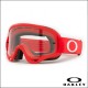 Oakley O Frame MX Moto Red - Lente Clear