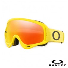Oakley O Frame MX Moto Yellow - Fire Iridium
