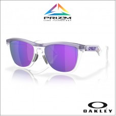 Oakley Frogskins Hybrid Matte Lilac Clear - Prizm Violet