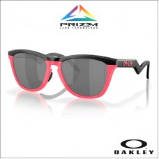 Oakley Frogskins Hybrid Matte Black Neon Pink - Prizm Black