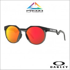 Oakley HSTN Matte Carbon - Lente Prizm Ruby